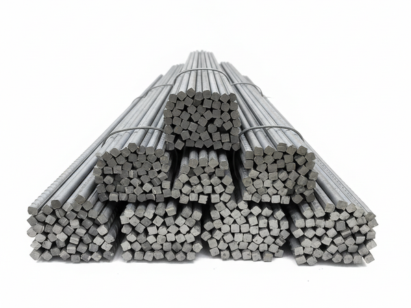 Steel Rods Stacked