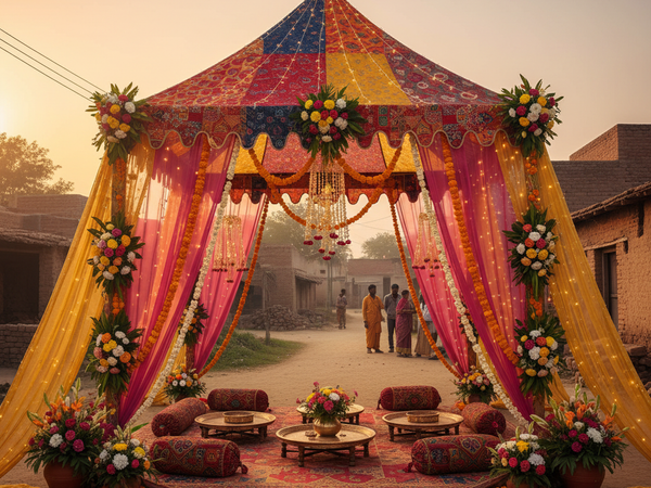 Tent Decoration – Outdoor Event