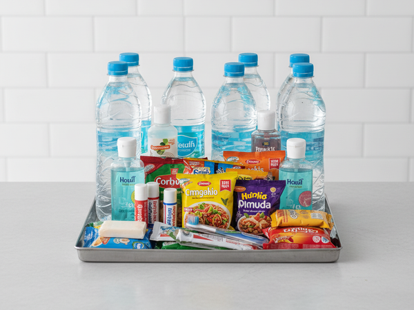 Water Bottles and Daily Items