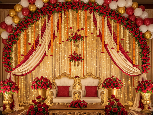 Wedding Stage Decoration – Bablu Decoration